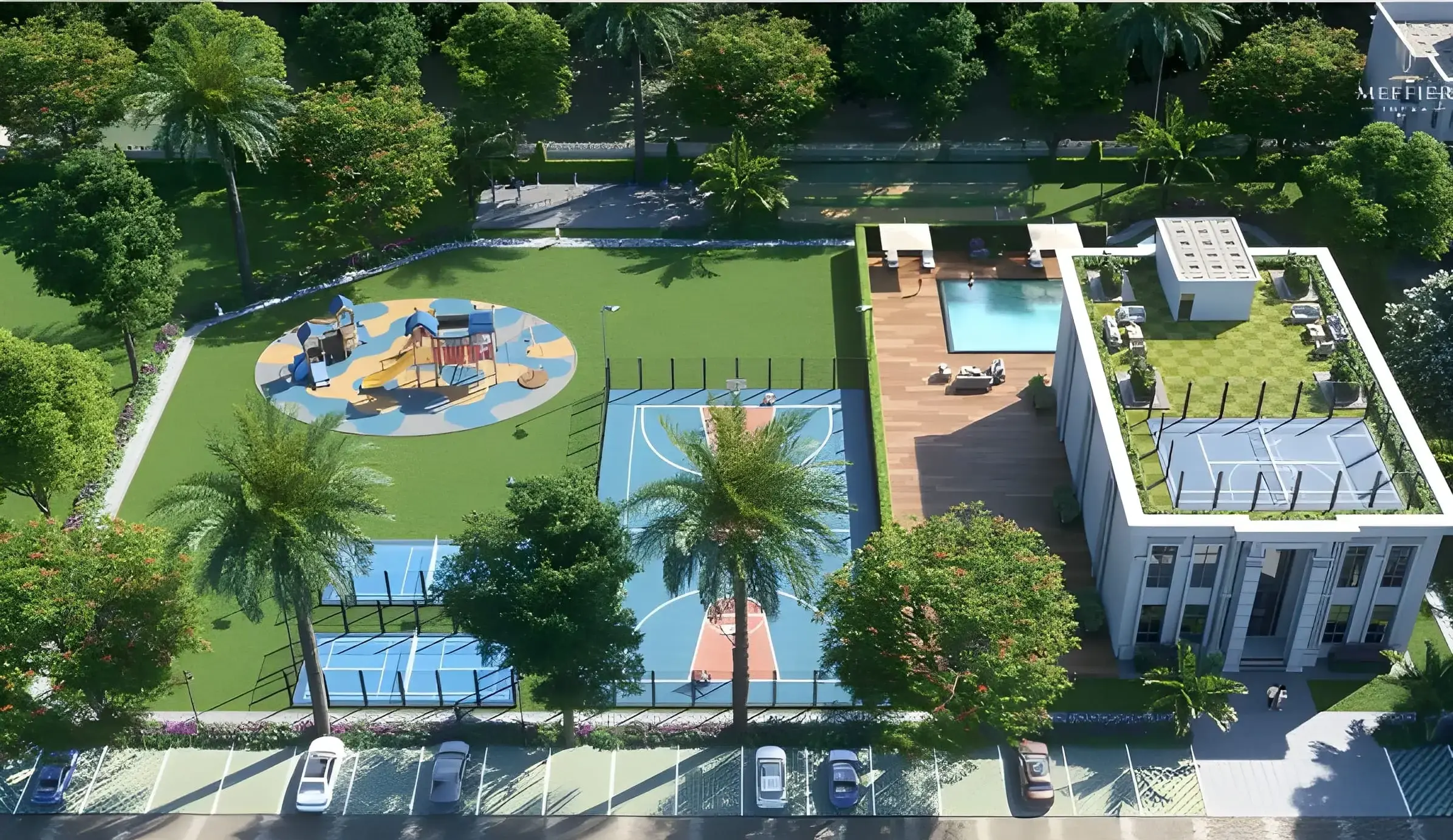 Meffier Luxurious clubhouse 